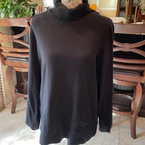Jones NY black turtleneck size XL